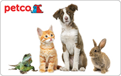 Earn a Petco's gift card