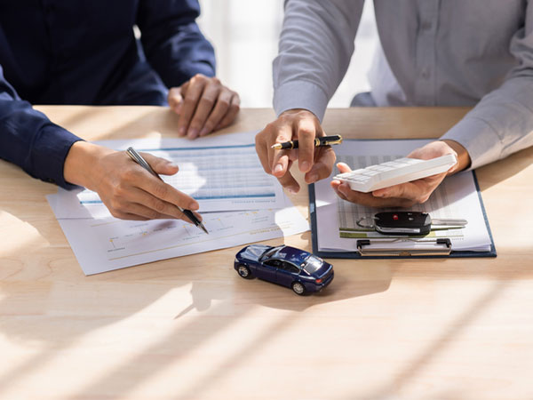 a person signing an auto policy