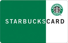 green and white starbucks gift card